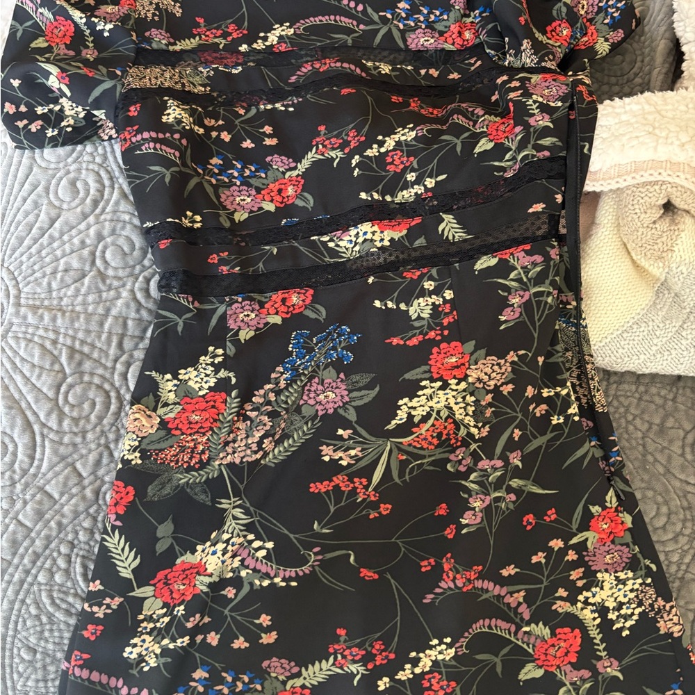 Urban Outfitters Black Floral Dress